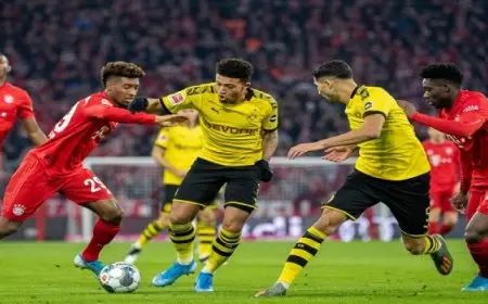 بايرن ميونخ يواجه بروسيا دورتموند في كلاسيكو ناري بالدوري الألماني