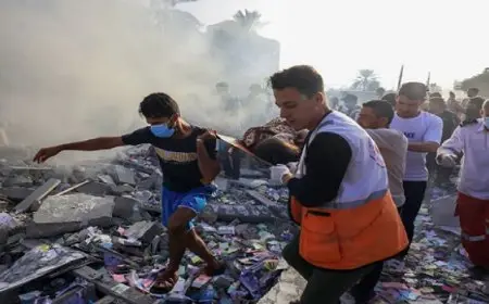 استشهاد 3 فلسطينيين وإصابة آخرين في قصف إسرائيلي على غزة