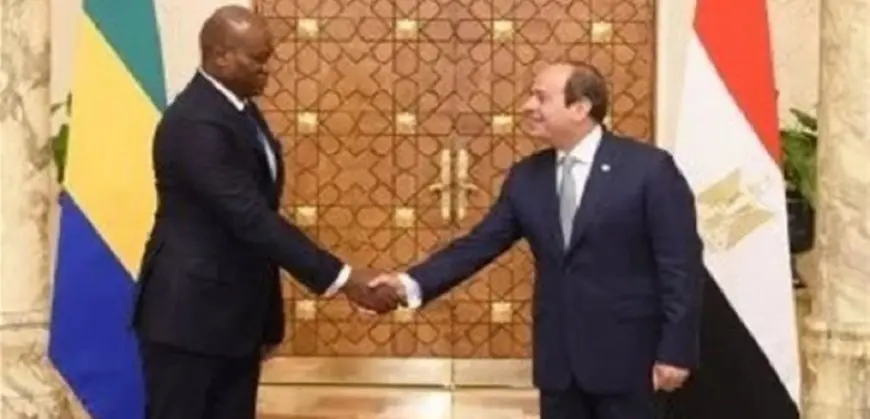 رئيس الجابون: أولي أهمية كبيرة للعلاقات الأخوية والمتميزة بين مصر والجابون منذ عام 1970