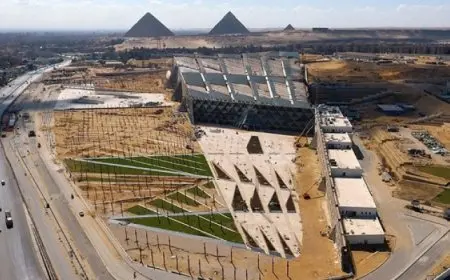 طرح عالمي لتخطيط المنطقة المحيطة بالأهرامات والمتحف حتى مطار سفنكس