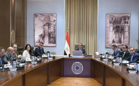 رئيس الوزراء يناقش مسودة قانون “إنشاء مناطق المال والأعمال في مصر”