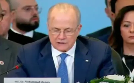 رئيس الوزراء الفلسطيني يشيد بدعم مصر الثابت وجهودها الحثيثة لوقف العدوان على غزة