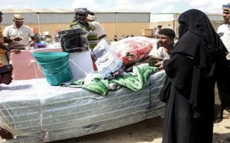 نزوح 20 ألف شخص في اليمن بسبب الأوضاع الاقتصادية والمخاوف الأمنية