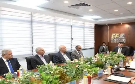 وزير الإسكان ورئيس الهيئة العربية للتصنيع يبحثان سبل التعاون فى تصنيع المهام الكهروميكانيكية لمشروعات المياه والصرف