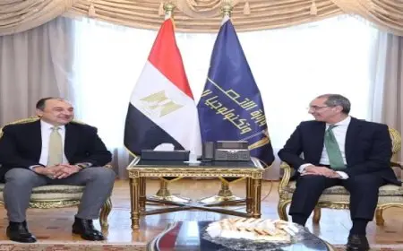 وزيرا قطاع الأعمال والاتصالات يبحثان تسريع الخطوات التنفيذية لمشروع تطبيق “ERP” بالشركات التابعة