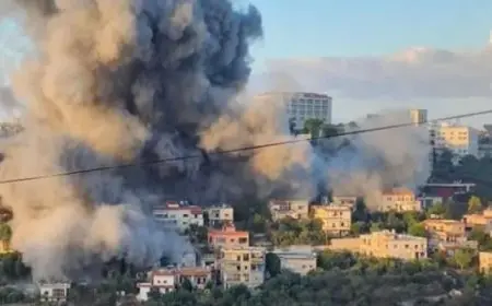 لبنان: استشهاد شخص في غارة إسرائيلية.. وسقوط قذيفة مدفعية على سهل مرجعيون