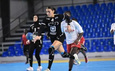 المنتخب الوطني لسيدات اليد يفوز على الرأس الأخضر 27 – 24 ويتأهل لربع نهائي أمم إفريقيا
