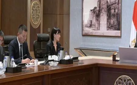 رئيس الوزراء يلتقي رئيس نيو هوب الصينية لاستعراض فرص الاستثمار بالأمن الغذائي