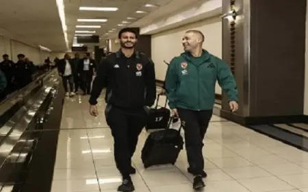 بعثة الأهلي تصل جوهانسبرج استعدادا لمواجهة أورلاندو