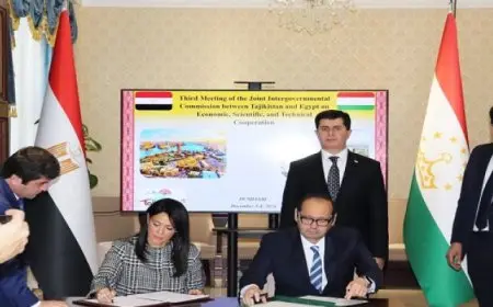 برئاسة المشاط ونظيرها الطاجيكي.. مصر وطاجيكستان تُعززان شراكتهما الاقتصادية عبر اللجنة المُشتركة