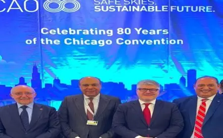 وزير الطيران المدني: يشارك في احتفالية منظمة “إيكاو” بمناسبة مرور 80 عام على إنشائها