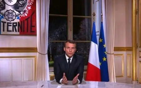 الرئيس الفرنسي يستقبل غدا ترامب وزيلينسكي بقصر الإليزيه