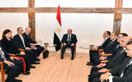 الرئيس السيسي يبحث مع رئيس شركة “شركاء كوبنهاجن للبنية التحتية” تعزيز استثمارات الشركة في مصر