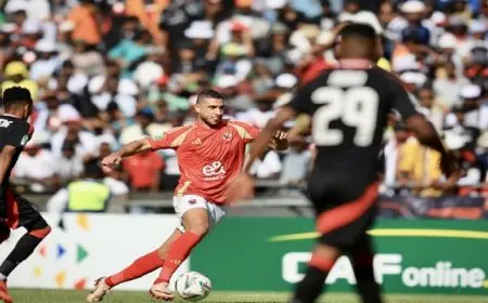 الأهلي يتعادل أمام “أورلاندو” الجنوب أفريقي سلبيا بدوري أبطال أفريقيا