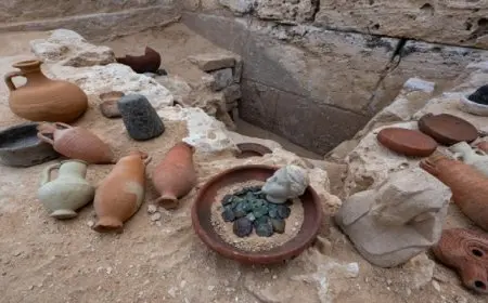 اكتشافات جديدة بمعبد تابوزيريس ماجنا غرب الإسكندرية من العصر البطلمي