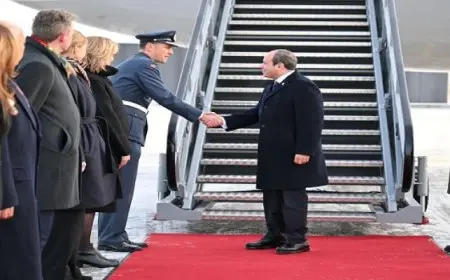 بال .. الرئيس السيسي يصل أوسلو في ثاني محطات جولته الأوروبية