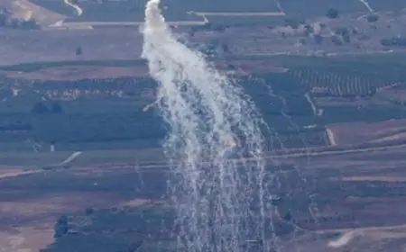 سقوط صاروخ إسرائيلي على منزل في شمال لبنان دون انفجاره