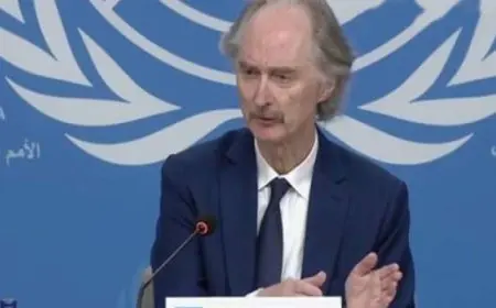 المبعوث الأممي لسوريا: ما حدث لم يكن متوقعا .. وسوريا الآن في مفترق طرق