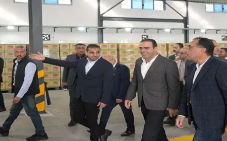 رئيس الوزراء يتفقد مصنع “آل فليه” للصناعات الغذائية خلال جولته بالمنطقة الصناعية ببورسعيد