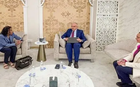 وزير الرى يلتقى المدير الإقليمي للبنك الدولي ، ويبحث موقف مشروع CRAFT أحد مشروعات برنامج نُوَفِّي