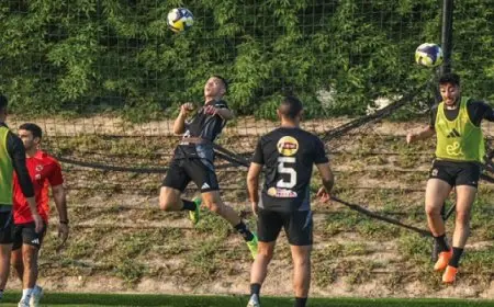 الأهلي يخوض مرانه الأول في قطر استعدادا لخوض كأس إنتركونتيننتال