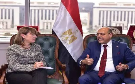 وزير العمل يستقبل المنسق المقيم للأمم المتحدة في مصر لتعزيز التعاون المشترك