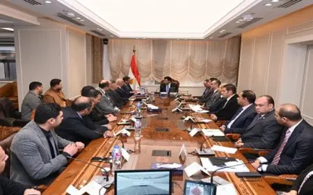 وزير الرياضة يبحث مجموعة من ملفات ومستهدفات المصارعة مع مجلس إدارة الاتحاد بتشكيله الجديد