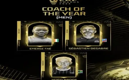 كاف يعلن القائمة النهائية لأفضل مدرب في إفريقيا