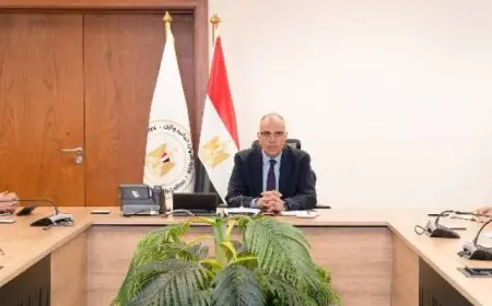 وزير الرى يتابع موقف إيراد نهر النيل والموقف المائى خلال موسم الزراعات الشتوية