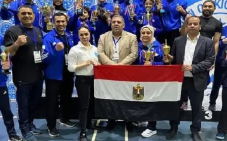 مصر تحصد 13 ميدالية فى بطولة أفريقيا للكيك بوكسينج بجنوب إفريقيا