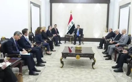 بلينكن: ملتزمون بدعم استقرار وسيادة العراق.. ودعم تشكيل حكومة سورية تضم أطياف الشعب