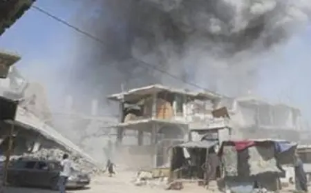 استشهاد 4 فلسطينيين وإصابة آخرين في قصف إسرائيلي على خيمة للنازحين بوسط غزة