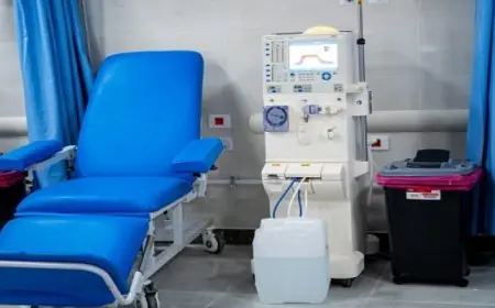 رئيس هيئة الرعاية الصحية يعلن افتتاح وحدة الغسيل الكُلوي بمجمع الفيروز الطبي التابع للهيئة بجنوب سيناء
