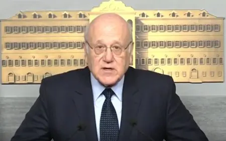 رئيس الحكومة اللبنانية: التنفيذ الشامل لتفاهم وقف النار أمر بالغ الأهمية لحماية سيادة البلاد