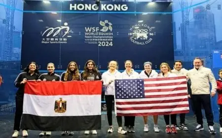 منتخب سيدات الاسكواش يتوج ببطولة العالم للفرق للمرة السادسة