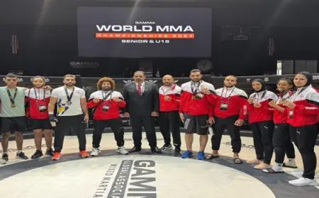 مصر تحصد 10 ميداليات فى بطولة العالم للفنون القتالية المختلطة «MMA»