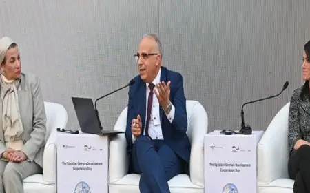 سويلم يشارك في فعاليات اليوم المصري الألماني للتعاون التنموي