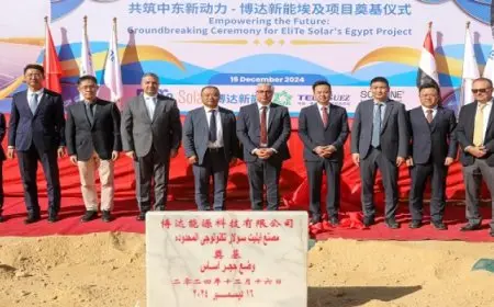 مصنع صيني للطاقة الشمسية بمنطقة السخنة باستثمارات 150 مليون دولار