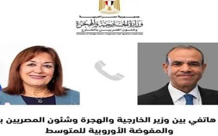 وزير الخارجية يؤكد التطلع لتعميق أوجه التعاون السياسية والاقتصادية كافة مع الاتحاد الأوروبي