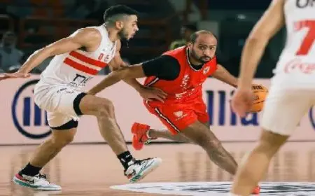 الزمالك يفوز على الأهلي في نصف نهائي دوري المرتبط لكرة السلة