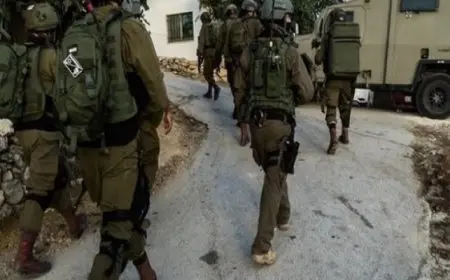 قوات الاحتلال تقتحم قرية جبع جنوب جنين