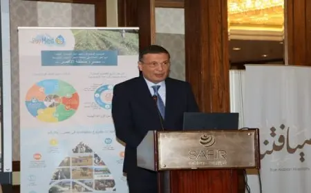 وزير الزراعة يفتتح ورشة العمل الاقليمية لمشروع الاستراتيجيات الجماعية للتكيف مع التغيرات المناخية