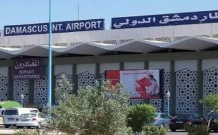 مطار دمشق الدولي يستأنف الرحلات الداخلية