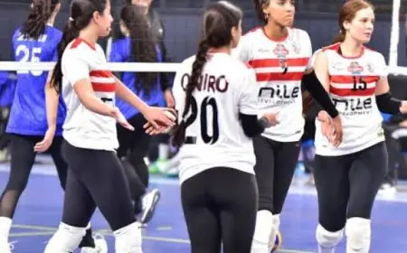 سيدات طائرة الزمالك أمام ميلانو الإيطالى ببطولة العالم