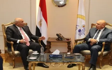كامل الوزير يبحث مع محافظ كربلاء الاستفادة من خبرات الشركات المصرية في مجالات النقل الحضري وتكنولوجيا المعلومات