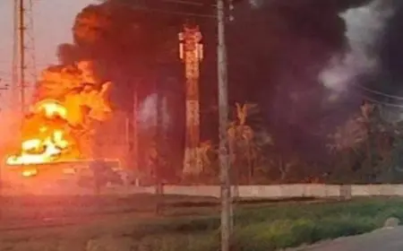 مصرع وإصابة 48 شخصا في حريق قرب محطة وقود بالهند