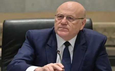 ميقاتي يبحث مع منسق الأمم المتحدة في لبنان إعادة الإعمار