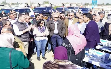 “المشاط” تشهد تسليم معدات الميكنة الزراعية للجمعيات الزراعية