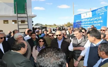 بال,, إفتتاح محطة للري باستخدام الطاقة الشمسية في سمالوط