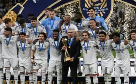 “ريال مدريد” يعلن الاحتفال بلقب “الإنتركونتيننتال” مع جماهير النادي غدا على ملعب سانتياجو برنابيو